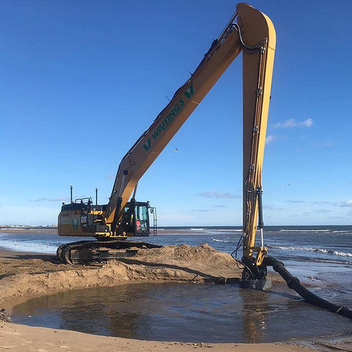 W&H become agents for Bell Dredging Bell dredging pump excavator mounted