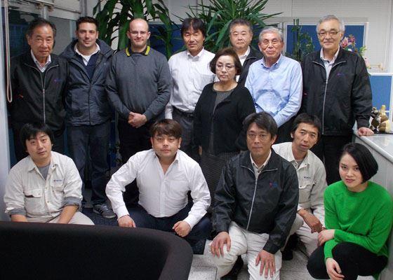 Group Photo of staff from Kowan in Japan and Watson & Hillhouse