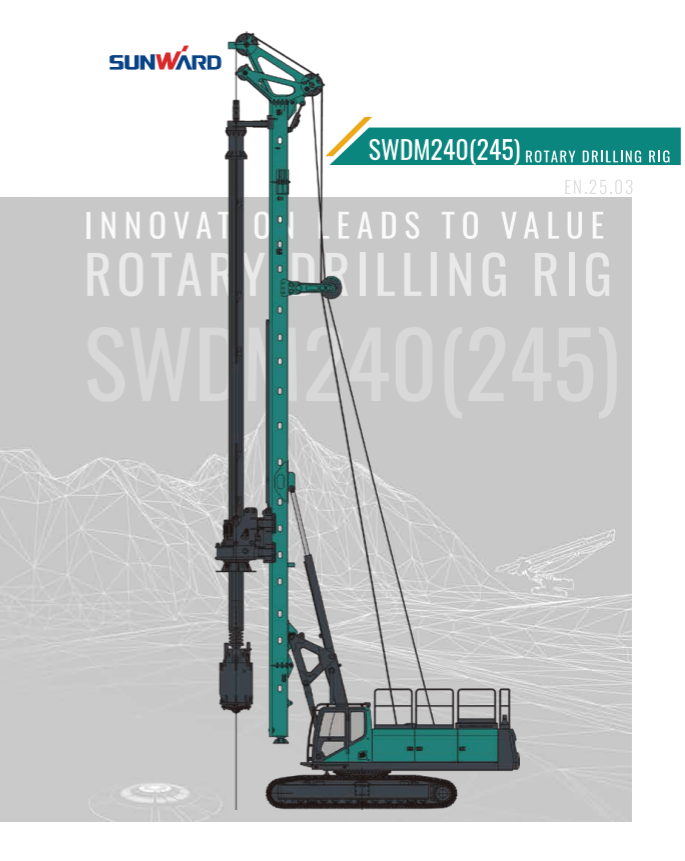 Sunward SWDM240 Brochure Cover