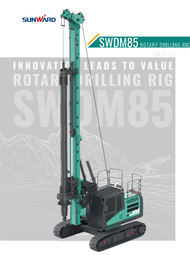 Sunward SWDM85 Brochure Front Cover